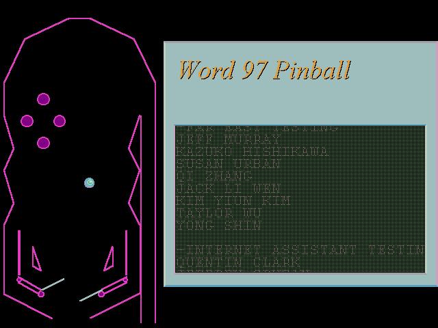 Word 97 PinBall